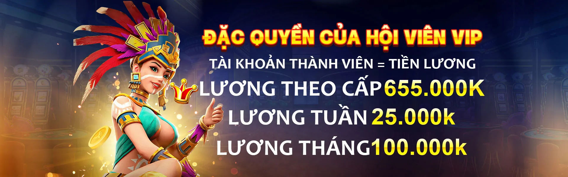 Hình ảnh chính sòng bạc trực tuyến Luck88 với mã code độc quyền